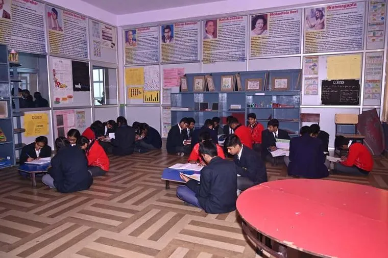 The mathematics laboratory at Sunbeam School Ballia.